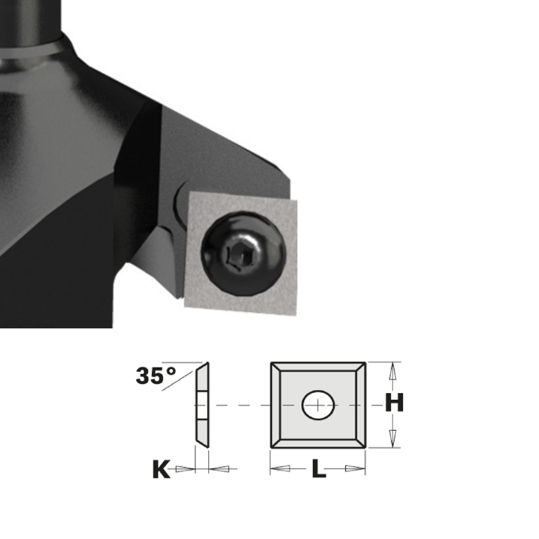 CMT 790 - Coltellini intercambiabili in HWM, 10-20 pezzi - CSC Utensili